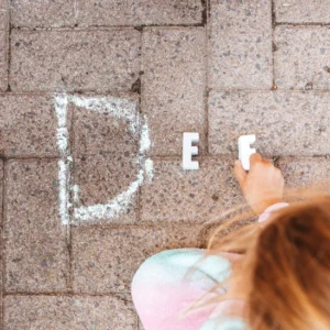Rainbow Sidewalk Chalk