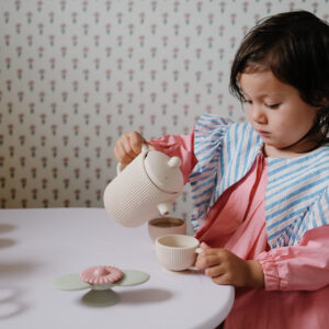 Mushie Silicone Play Tea Set